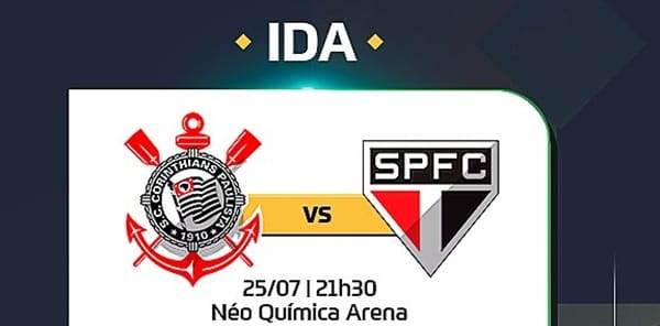 Corinthians x São Paulo pela Copa do Brasil 2023: onde assistir ao