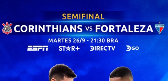 Ingressos: Corinthians x Fortaleza (26/9) – CONMEBOL Sudamericana 2023