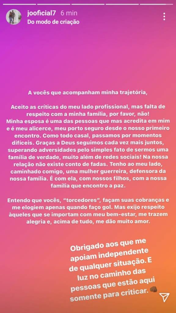 Jô desabafa sobre boatos de fim do casamento