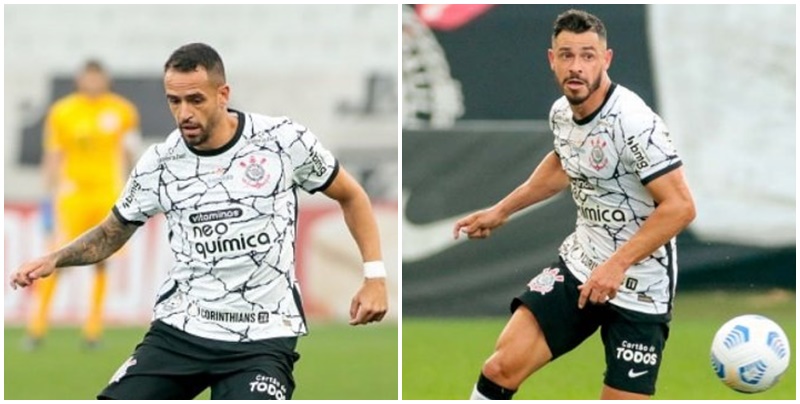 Desempenhos de Renato Augusto e Giuliano pelo Corinthians