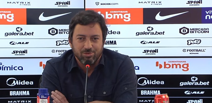 Duílio coletiva Corinthians