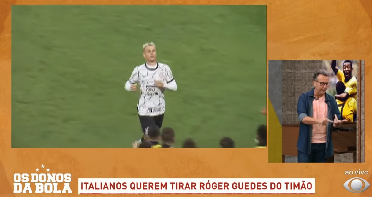 Roger Guedes na Roma