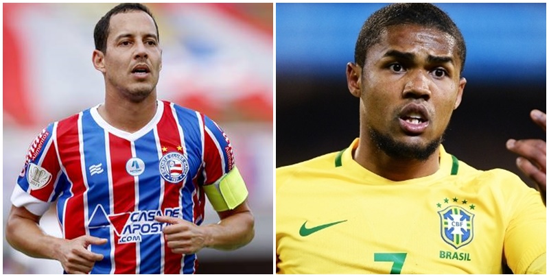 Douglas Costa e Rodriguinho Corinthians