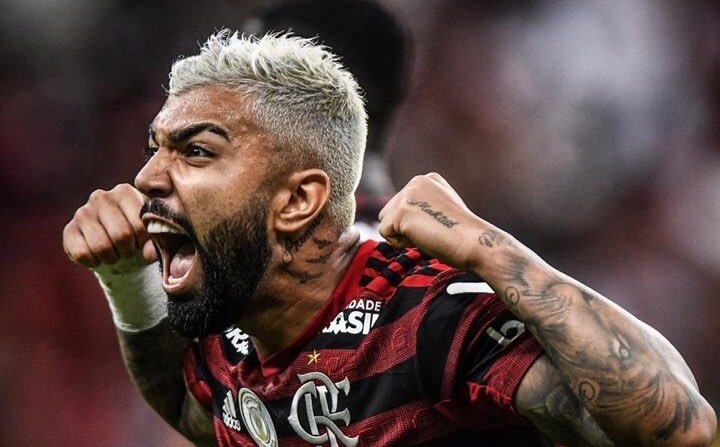 Gabigol fora contra o Corinthians