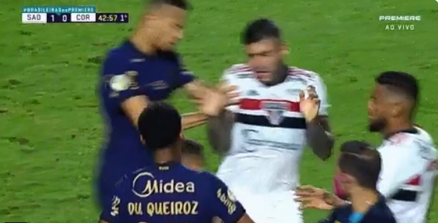 Daniel fora contra o Corinthians