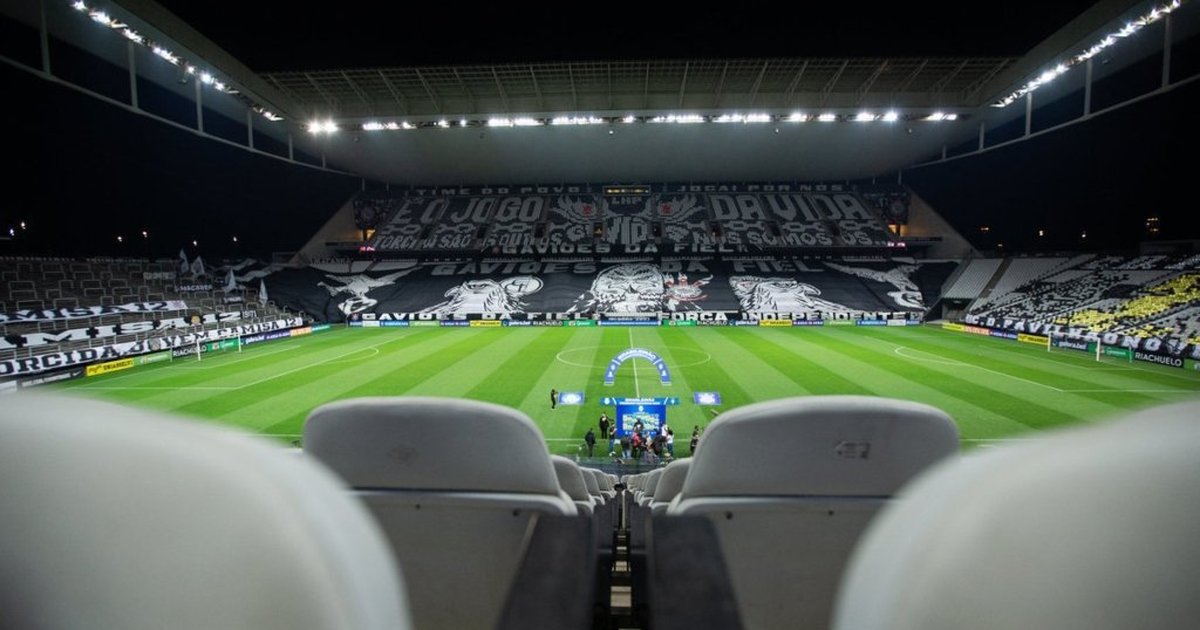 Neo Química Arena recebe 100% do público contra a Chapecoense