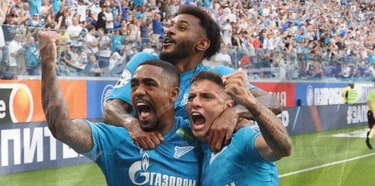 Mantuan tabela com Malcom e faz golaço em estreia pelo Zenit; vídeo