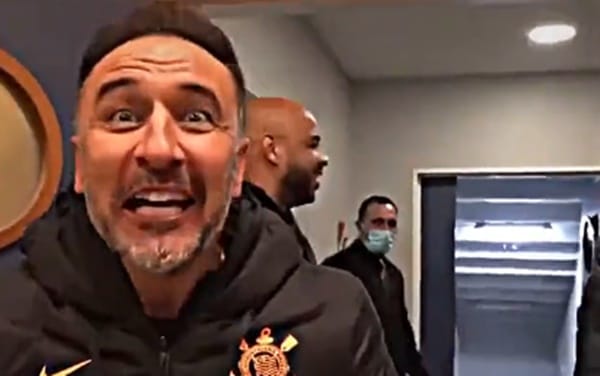 A zoação interna que rolou a VP no treino do Corinthians