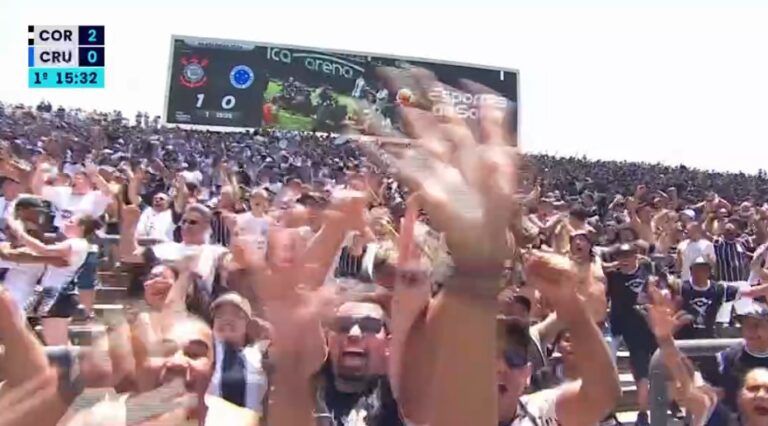 Gol Yuri Alberto Corinthians x Cruzeiro