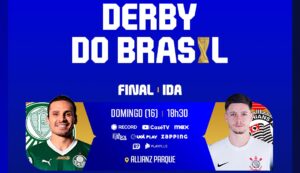 Datas e horários Corinthians x Palmeiras final Paulistão 2025