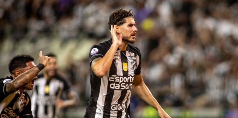 Pedro Raul faz gol do título pelo Ceará