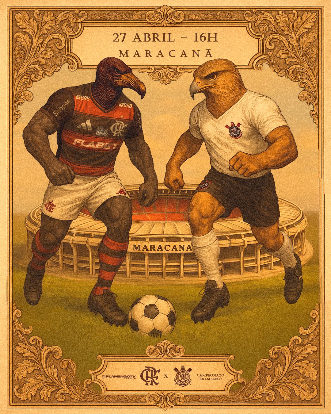 Flamengo provoca o Corinthians