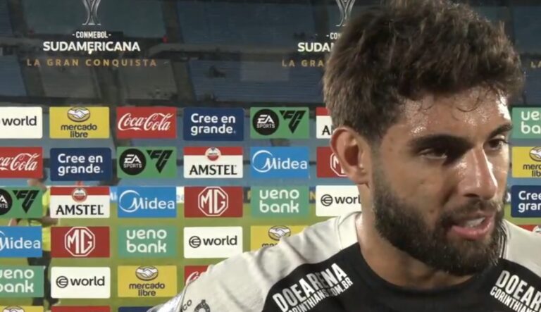 Yuri Alberto entrevista pós-jogo Corinthians x Racing