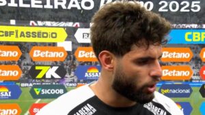 Entrevista pós-jogo Yuri Corinthians x Santos
