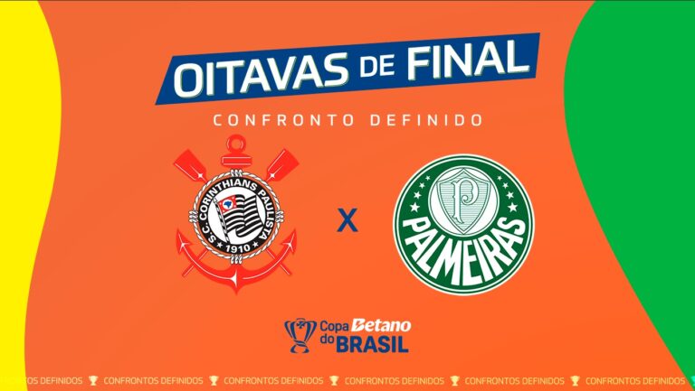 O Corinthians decide as oitavas da Copa do Brasil contra o Palmeiras em casa?