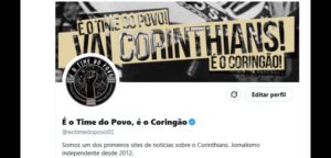 Qual o X (Twitter) do Time do Povo?