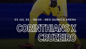 Onde assistir Corinthians x Cruzeiro