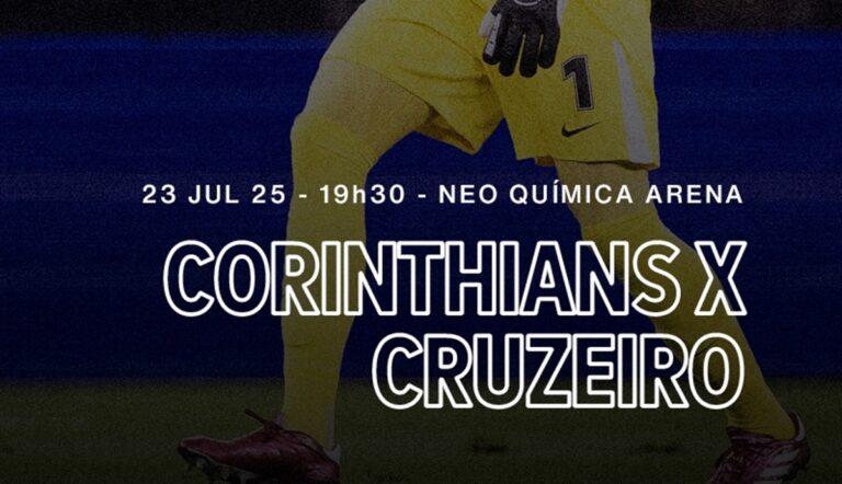 Onde assistir Corinthians x Cruzeiro