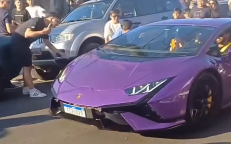 Yuri Alberto chama a atenção com carro em São José dos Campos
