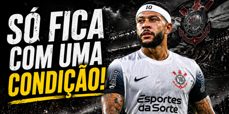 Memphis fica no Corinthians? (Imagem feita por IA)