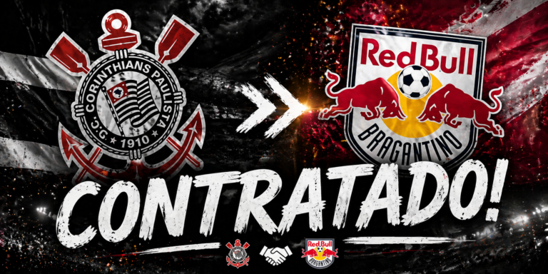 Novo atacante do Corinthians (Imagem feita por IA)