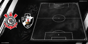 Corinthians escalado contra o Vasco (Imagem feita por IA)