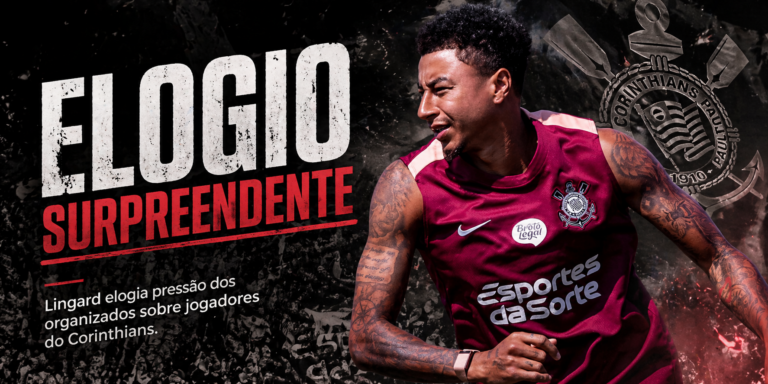 Lingard elogia pressão dos torcedores corinthians (Imagem feita por IA)