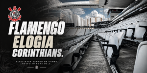 Flamengo e Corinthians (Imagem feita por IA)