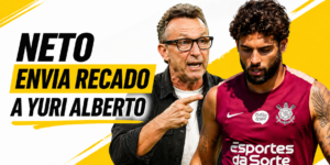 Neto critica Yuri (Imagem feita por IA)