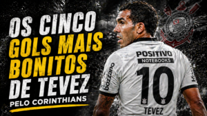 Tevez's most beautiful goals by the Corinthians (IA image)