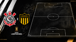 Escalação Corinthians x Peñarol (Imagem feita por IA)