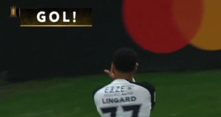 Gustavo Henrique e Lingard marcam para o Corinthians na Libertadores | Foto: Reprodução