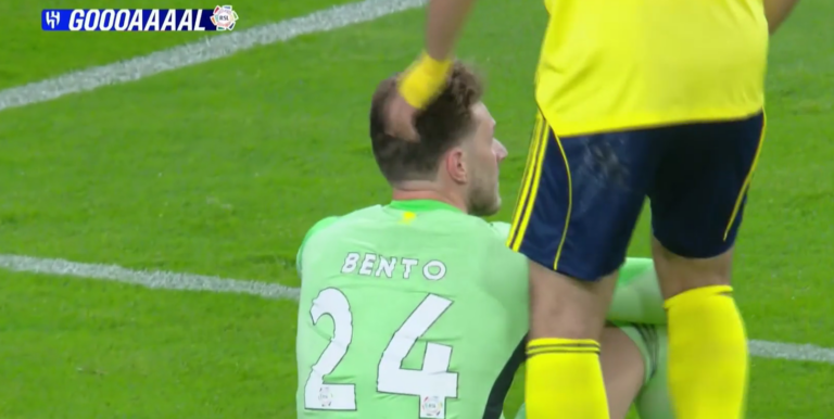 Bento falha em jogo do Sauditão | Foto: Reproduçaõ