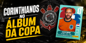 Memphis is the 16th Corinthians player to appear on the World Cup album. | (IA image)