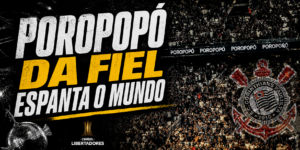 Festa da Fiel Torcida impressiona o mundo (Imagem feita por IA)