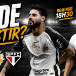 Onde assistir Corinthians e São Paulo 2026 (Imagem feita por IA)