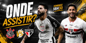 Onde assistir Corinthians e São Paulo 2026 (Imagem feita por IA)