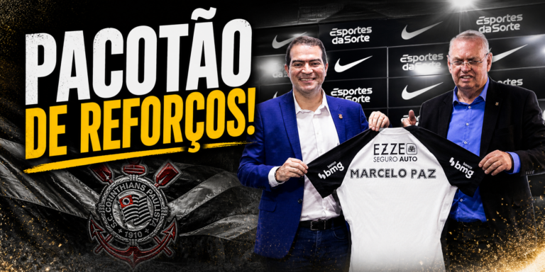 Corinthians prepara pacotão de reforços (Imagem feita por IA)