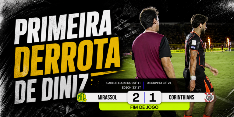 Corinthians perde do Mirassol (Imagem feita por IA)