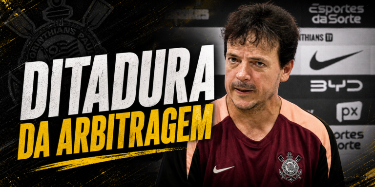 Diniz pode perder jogos no Corinthians (Imagem feita por IA)
