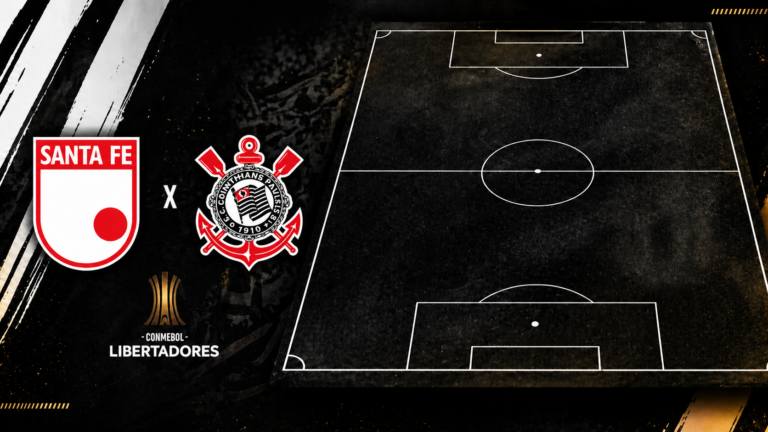 Corinthians escalação contra o Santa Fe (Imagem feita por IA)