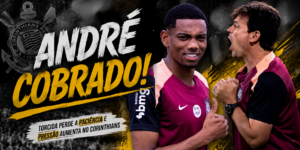 Diniz cobra o volante André (Imagem feita por IA)
